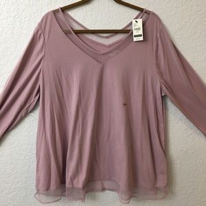 Lane Bryant Tunic Pretty Top. Ships out quickly